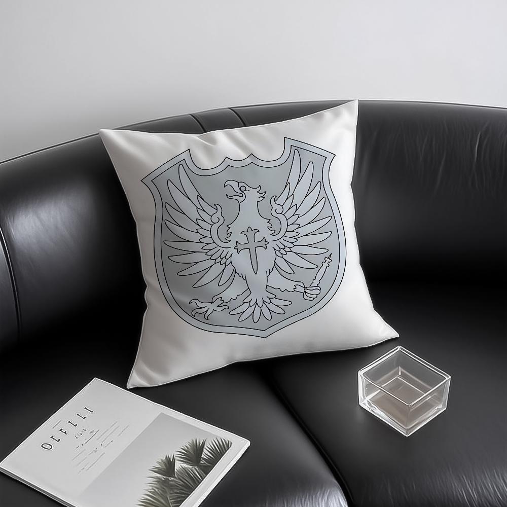 Hot Anime Cartoon Black Clover Pillow Case Anti-Dustmite Pillowcase Invisible Zipper Silky Short Plush Sofa Cushion Cover