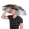 Faltbare Regenbekleidung Fischerhut Kopfbedeckung Regenschirm zum Angeln Wandern Strandkappe Kopfhüte Outdoor Campingausrüstung Pesca Tackle