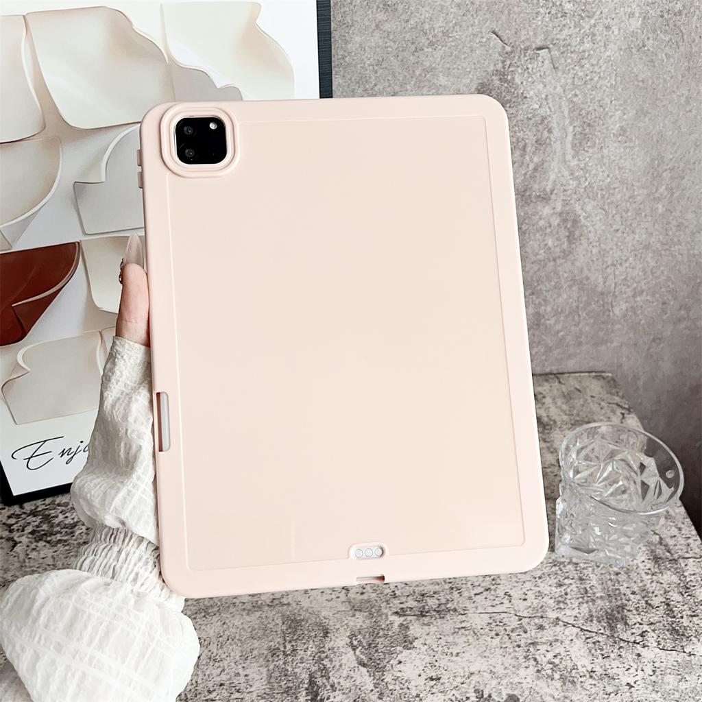 Pouzdro na tablet pro iPad Pro 11 (2022)/(2021)/(2020) ,Jednobarevný TPU kryt s držákem na tužku