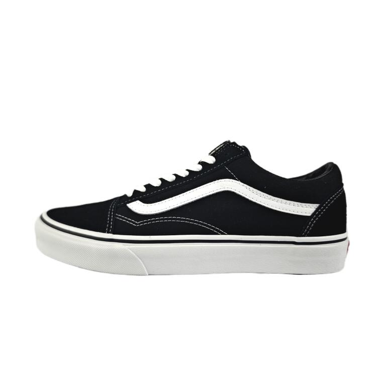 Vans Old Skool Abrasion Resistant Low top Skateboard Shoes Unisex Black Pink VN000D3HY28(Team183-)