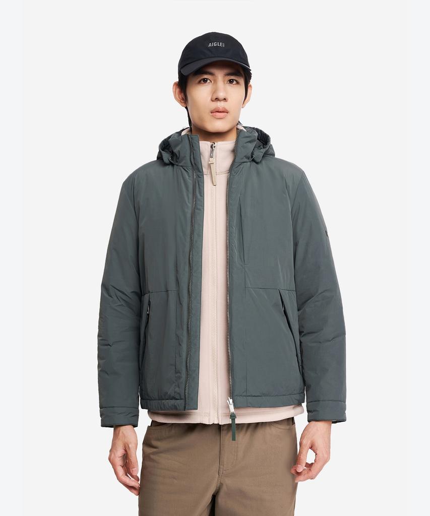 Aigle Men'S Waterproof Padded Jacket Aaw25Moui005Urb