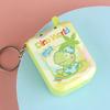 Electric Maze Keychain Toy Sound And Light Interaction Mini Puzzle Game Cute Cartoon Style Portable Decompression Tool Gift for Kids Boys