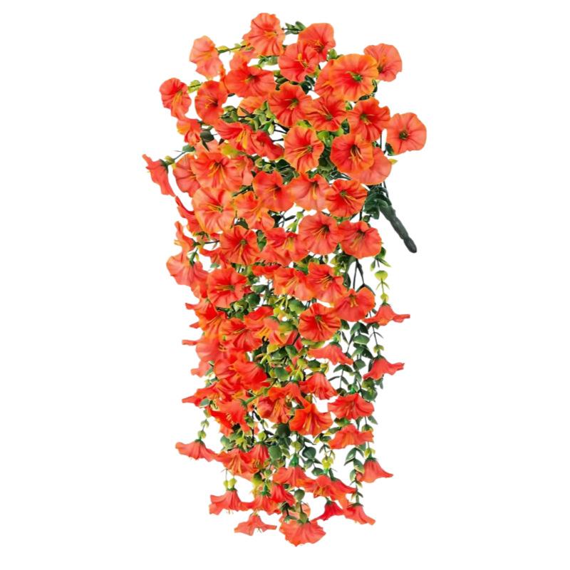 UV odolné umělé petunie závěsná aranžmá pro venkovní dekorace