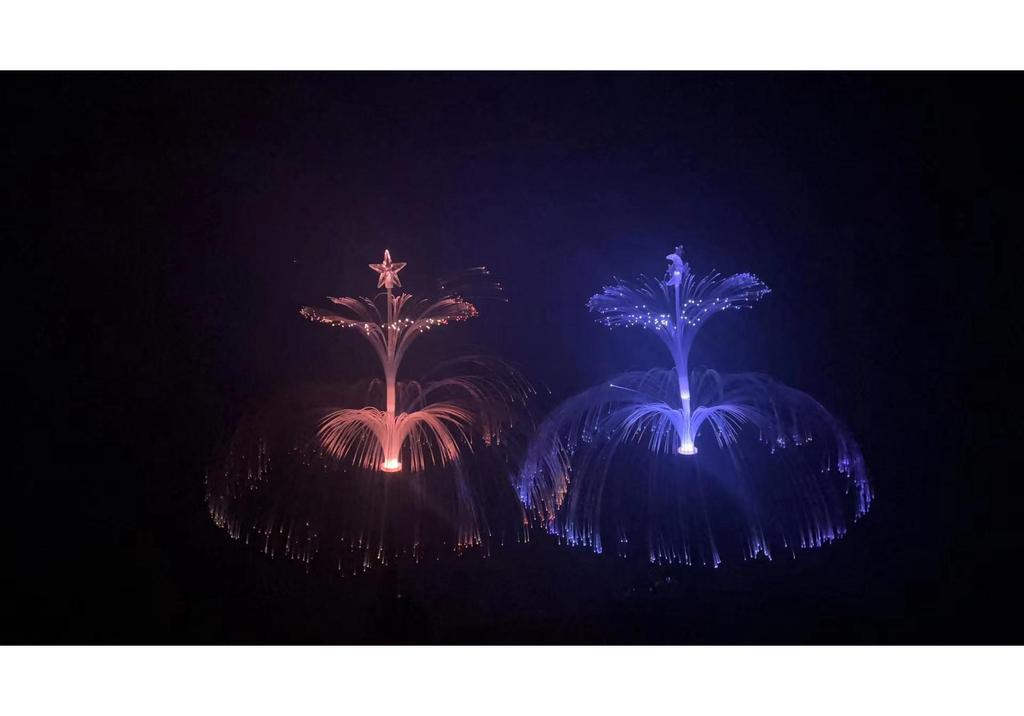 Waterproof Solar Jellyfish Reed Lawn Lamp - Outdoor Luminous Decoration