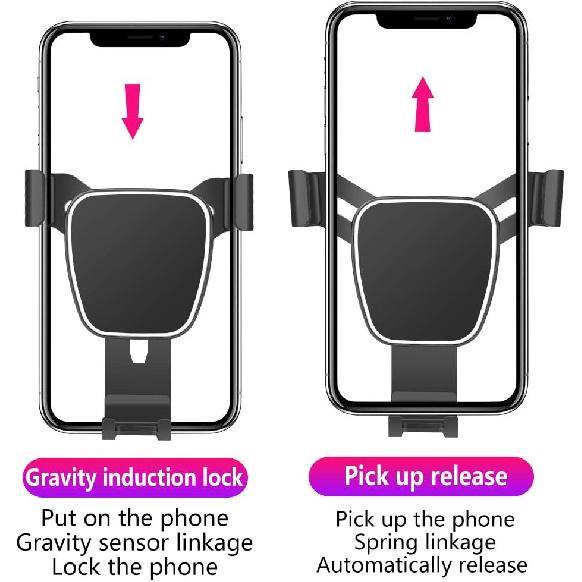 Car Phone Holder for 2020-2025 Mercedes Benz GLE Class, 2020-2025 GLS Class Auto Accessories Navigation Mobile Cell Phone Mount