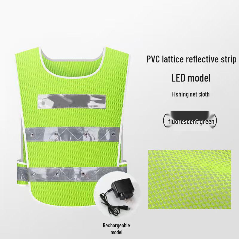 LED-blinkende reflektierende Weste für die Sicherheit beim Nachtfahren