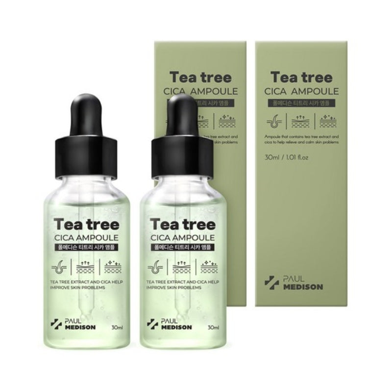 Paul Medison Tea Tree Cica Ampoule 30ml*2Pcs/4Pcs