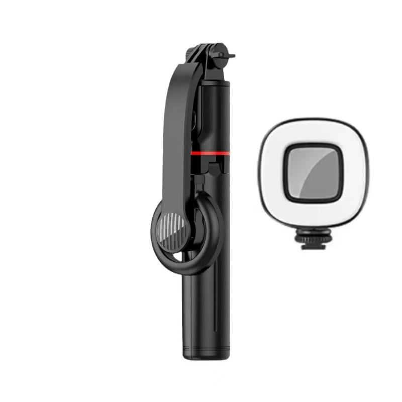 For Magsafe Tripod Magnetic Selfie Stick Portable Extendable Handle Tripod Monopod With Bluetooth Remote For iPhone 17 Android