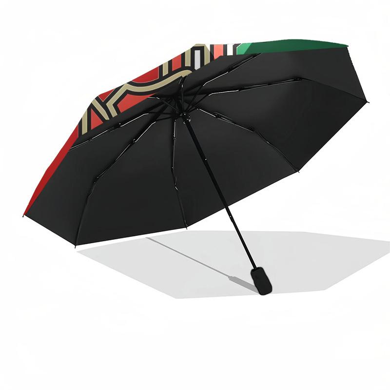 Portugal, Football Automatic Opening and Closing, 8 rib Structure Portable Umbrella, Suitable for Men and Women in All Seasons Perfect Gift