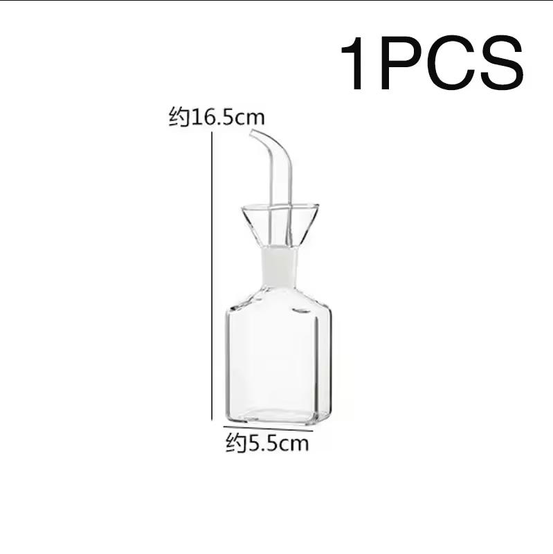 

Nordic Glass Oil Pot, Seasoning Pot, Soy Sauce Bottle, Vinegar Pot, Household Kitchen Supplies, Leak-proof Oil Bottle светло-серый