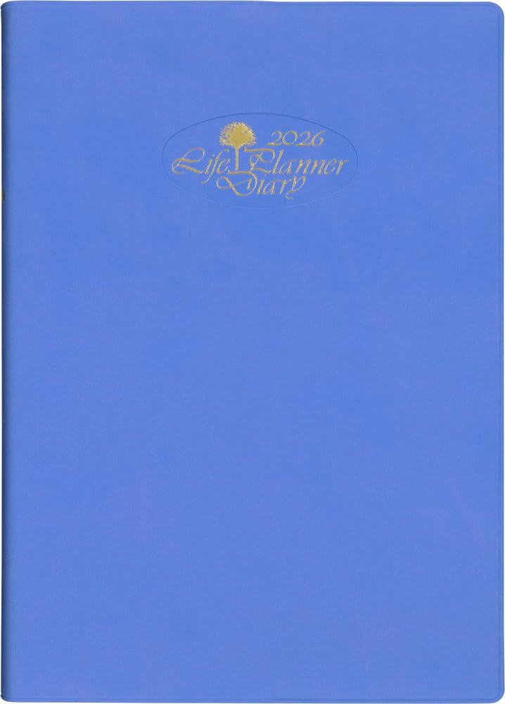 

Hakubunkan 2026 A5 Life Planner Blue 41 January No. (Starting 2026) синий