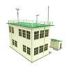 Sankei Aviation Scene Japan Maritime Force Early Air Wing Command Post Paper Craft 1/144 Series Self-Defense