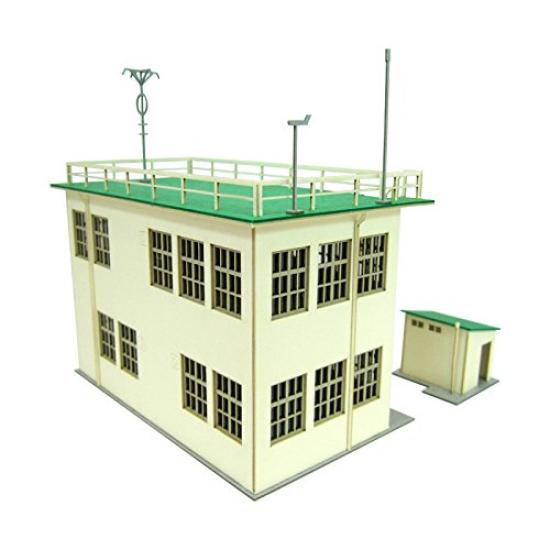 Sankei Aviation Scene Japan Maritime Force Early Air Wing Command Post Paper Craft 1/144 Series Self-Defense