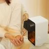 Small Desktop Heater, Humidifier, Shaking Head Heater, Multi-functional Household Instant Heating Fan Sprayer