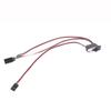 Black Red White JR Connector 250mm Model Airplane Ship Switch  For RC Airplane
