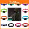 Reflective Neoprene Adjustable Padded Nylon Dog Collar In 12 Colors And 5 Sizes Suitable For All Dog Breeds