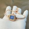 Exquisite trendy women's watch square gorgeous fashion quartz watch