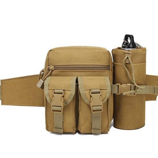 Tactical Waist Bag, Outdoor Men's Army Fan Multifunctional Small Waist Bag, Tool Shoulder Bag, Cycling Travel Sports Small Chest Bag