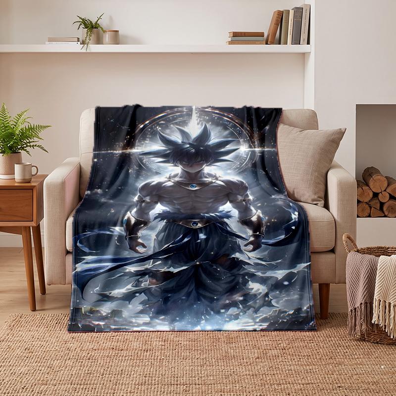 Dragon Ball Soft Warm Flannel Blankets Comfortable Blanket for Home Decoration Gifting