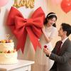 Creative Bows Party Decoration Waterproofed and Thickened Multiple Sizes for Indoor Outdoor Festives Atmosphere Setups