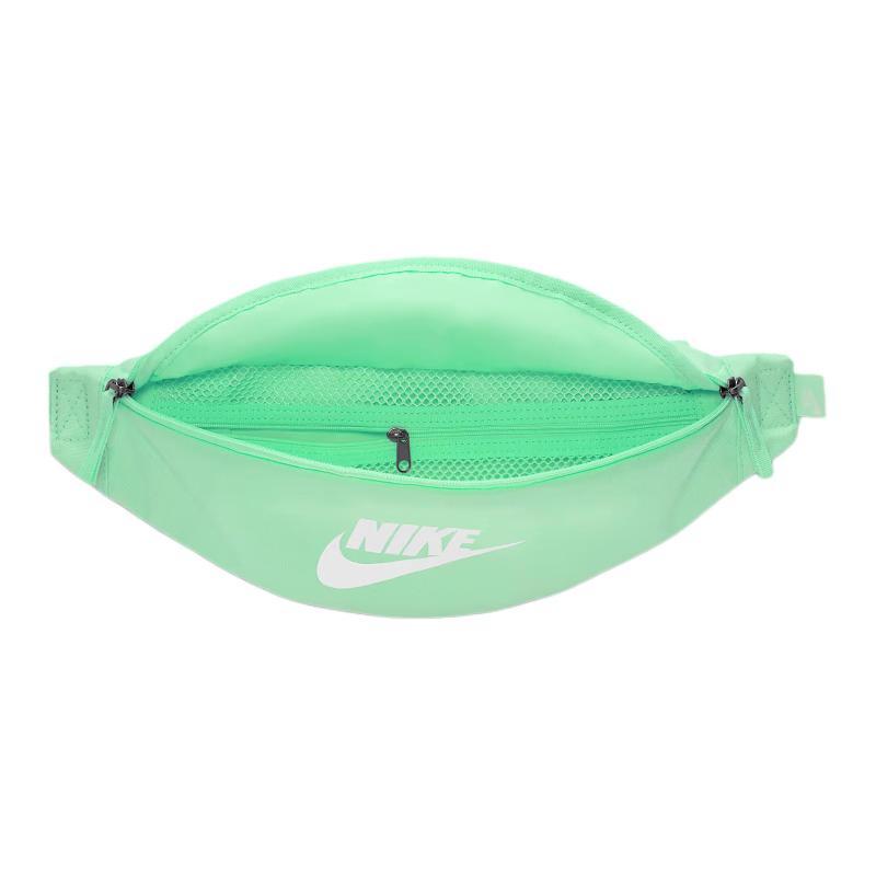 Nike Heritage Fabric Fanny Pack Unisex Mint Green Casual DB0490-353