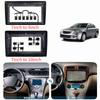 7inch To 9/10 Inch Universal Two 2 Double Din Car Radio Fascia Auto Stereo Headunit Panel Dashboard Mounting Frame Face Plate