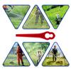 20/60/100/120pcs Replacement Blade Set Fast Cutting L90 Strimmer Blades Grass Trimming Machine Blade Grass Trimmer Accessories