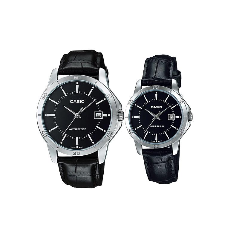 

Casio Watch Series-LTP Heart of Darkness Fashionable Business Casual Simple Quartz Movement Genuine Leather Strap Japanese MTP-V004L-1ALTP-V004L-1A чёрный