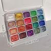 20-Colors Macaron Oil Painting Nail Polish Patting Glue Smudge Canned High Saturation Popular Semi-Solid Nail Polish-Ma Ka Long