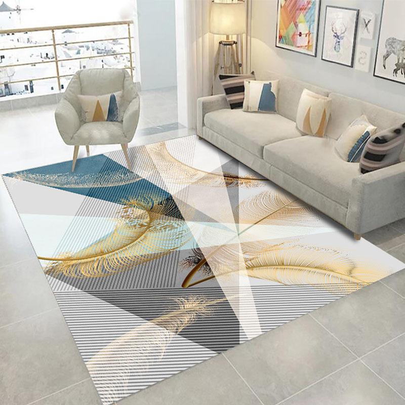 Nordic Style Carpet Home Large Carpet Living Room Sand Coffee Table Carpet Floor Mat Bedroom Bedside Blanket Kitchen Floor Mat