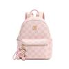 Mickey Classic Checkered Print Style Cute Sweet Backpack Women Backpack BMK-72796