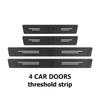 For Peugeot Car Threshold Protection Strip Anti-scratch Auto Rear Bumper Sticker Accessories 208 3008 V4008 308 2008 207 107 508