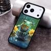 Bubbles Frog Phone Case For iPhone 17 16 15 14 13 12 11 Pro Max Plus 17Air Soft Silicone Cover