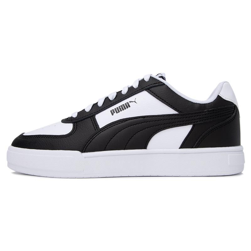 Puma Caven Comfortable Versatile Low-Top Sneakers Unisex Sneakers White Black 380810-45