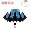 1Pc Manual Folding Umbrella Large Double Size Uv Protection Sun Rain Resistant Compact Shade Sunny And Rainy Umbrella