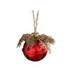 Handmade Christmas Gold Bells Pendant Iron Xmas Tree Hanging Bells  New Year Home Ornament