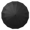 New three-fold 16-bone men's business gift umbrella sunscreen vinyl fabric reinforced folding umbrella fixed