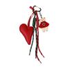 Bag Charm Pendant Keyring Christmas Braided Rope Keychain Bag Charm for Backpack Purse Handbag Decoration Accessories