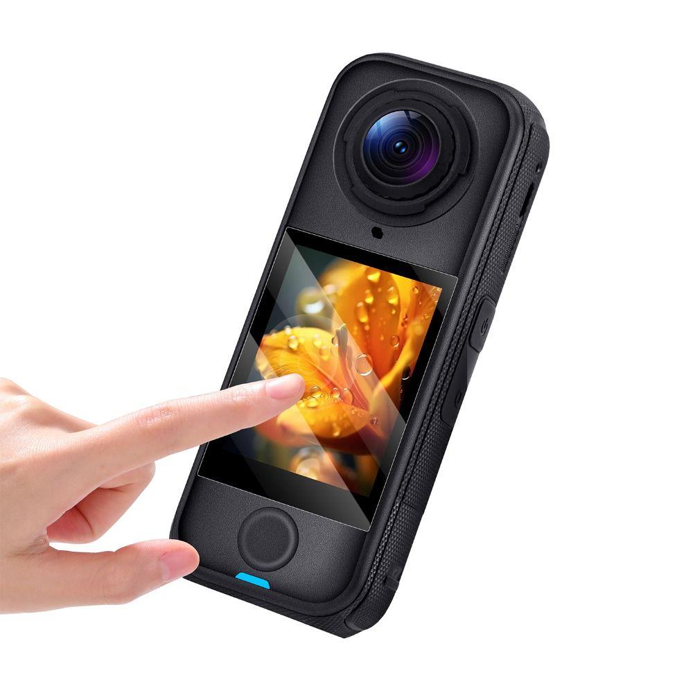 2Pcs Tempered Glass Protective Films Screen Protector for Insta360 X4 Air Action Camera Accessories