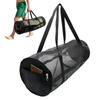 Diving Mesh Duffel Bag PVC Mesh Snorkel Gear Bag Foldable Large Duffle For Holding Basketball Volleyball Soccer Storage Bag