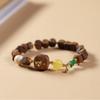 Authentic Agarwood 6mm DIY Square Sugar Bead Bracelet - Customizable Accessories