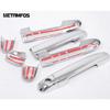 For Hyundai Elantra 2007 2008 2009 2010 Chrome Side Door Handle Cover Trim Protection Cap Exterior Accessories Car Styling