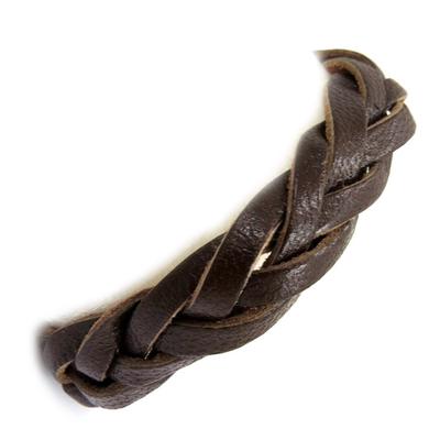 [L6430] - Unisex-Armband 'Peaceful' braun