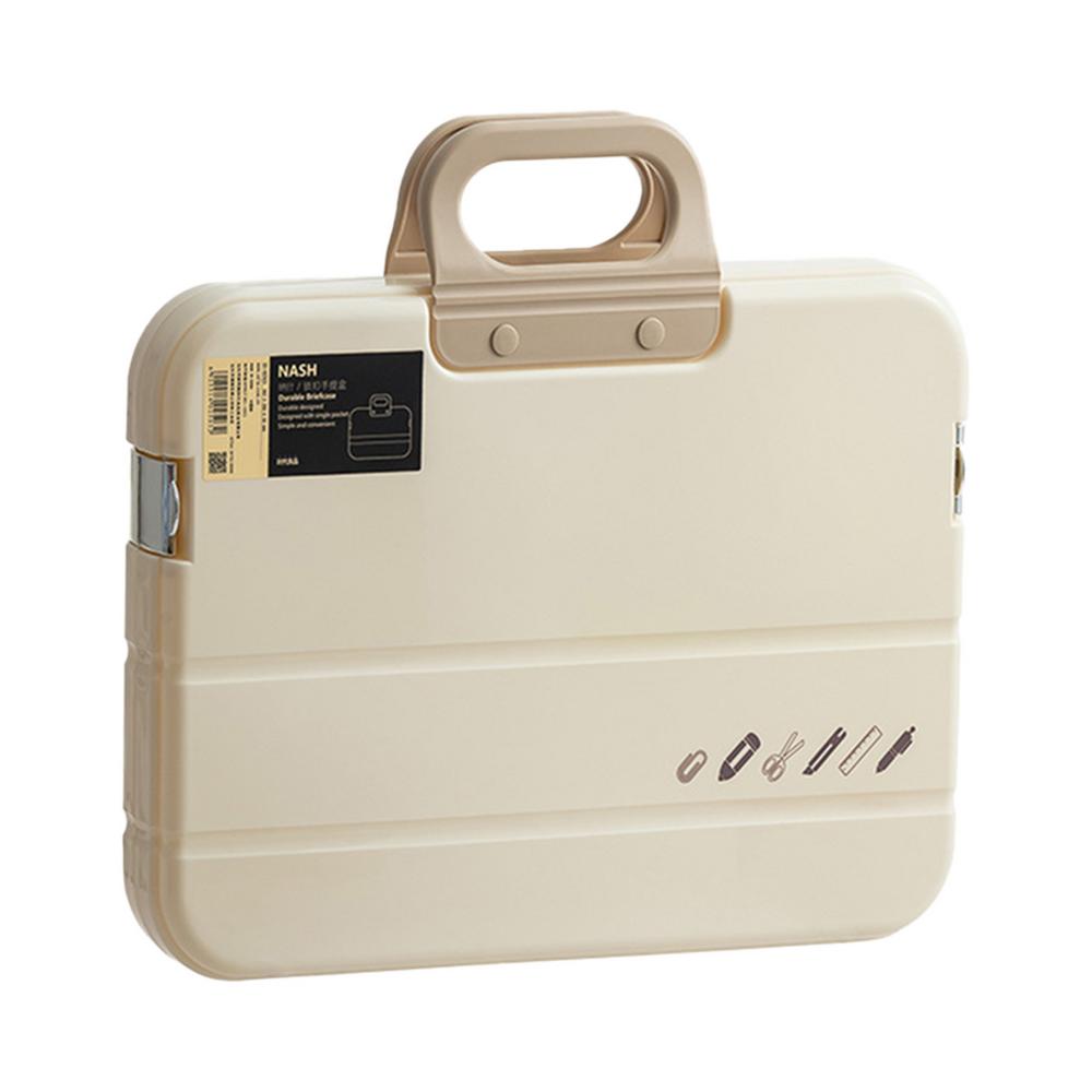 

Папка-органайзер для файлов, сумка-органайзер для документов формата А4, сумка для переноски с замком, ящик для хранения файлов для дома, путешествий, деловых поездок, выходов белый