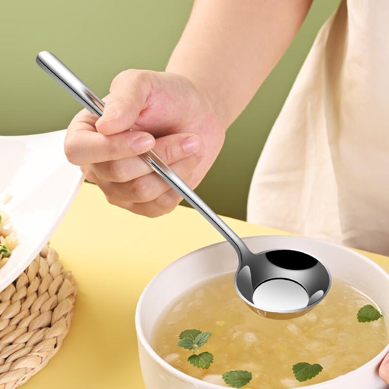 316 Stainless Steel Korean Style Long Handle Spoon