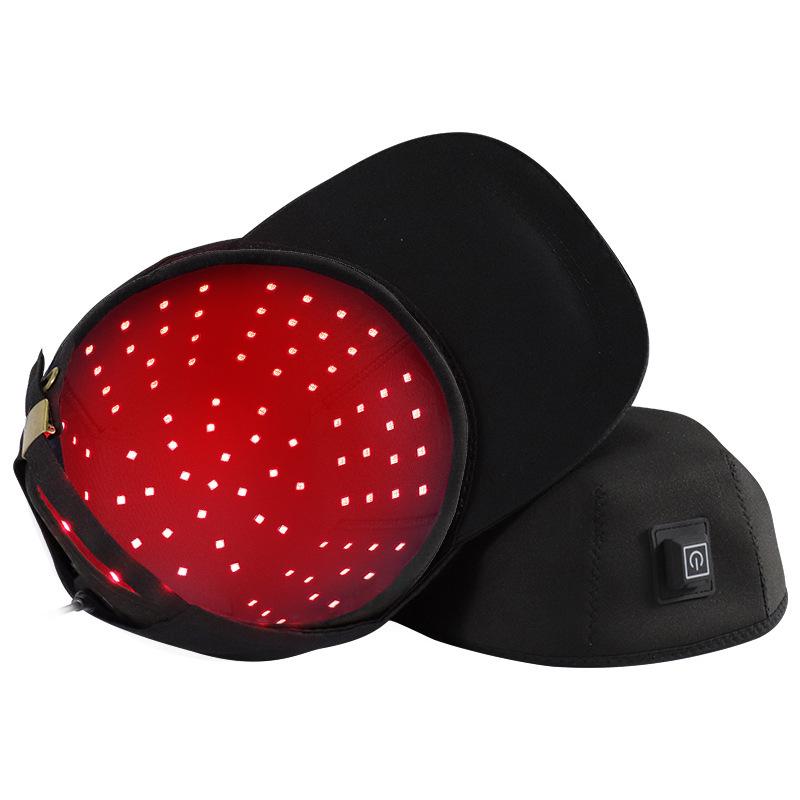 Rechargeable Red LED Hair Growth & Health Cap - 100 LEDs, Three-Speed Adjustment