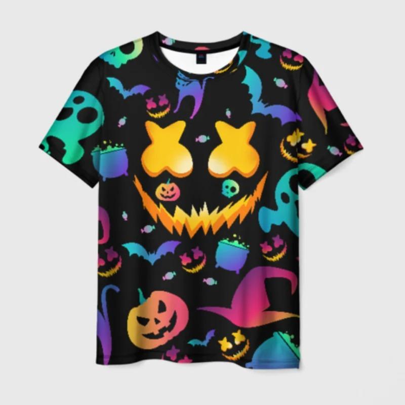 T-shirt Street Fashion da Uomo Manica Corta Stampa Hip Hop Maglietta Uomo Bello Maglione Uomo Abbigliamento Oversize 2024