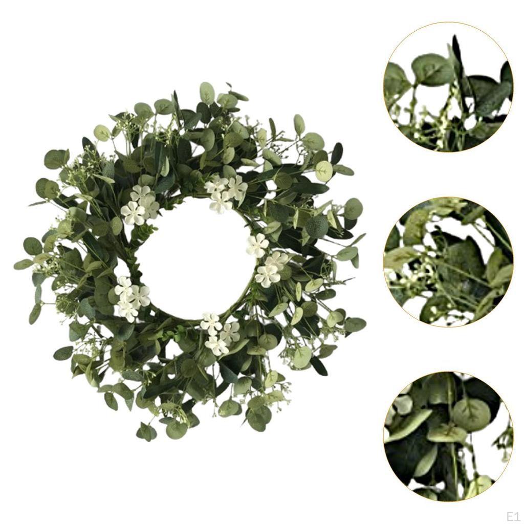 Künstlicher Blumenkranz Hochzeit Blumengirlande Haustür für Wand Innen