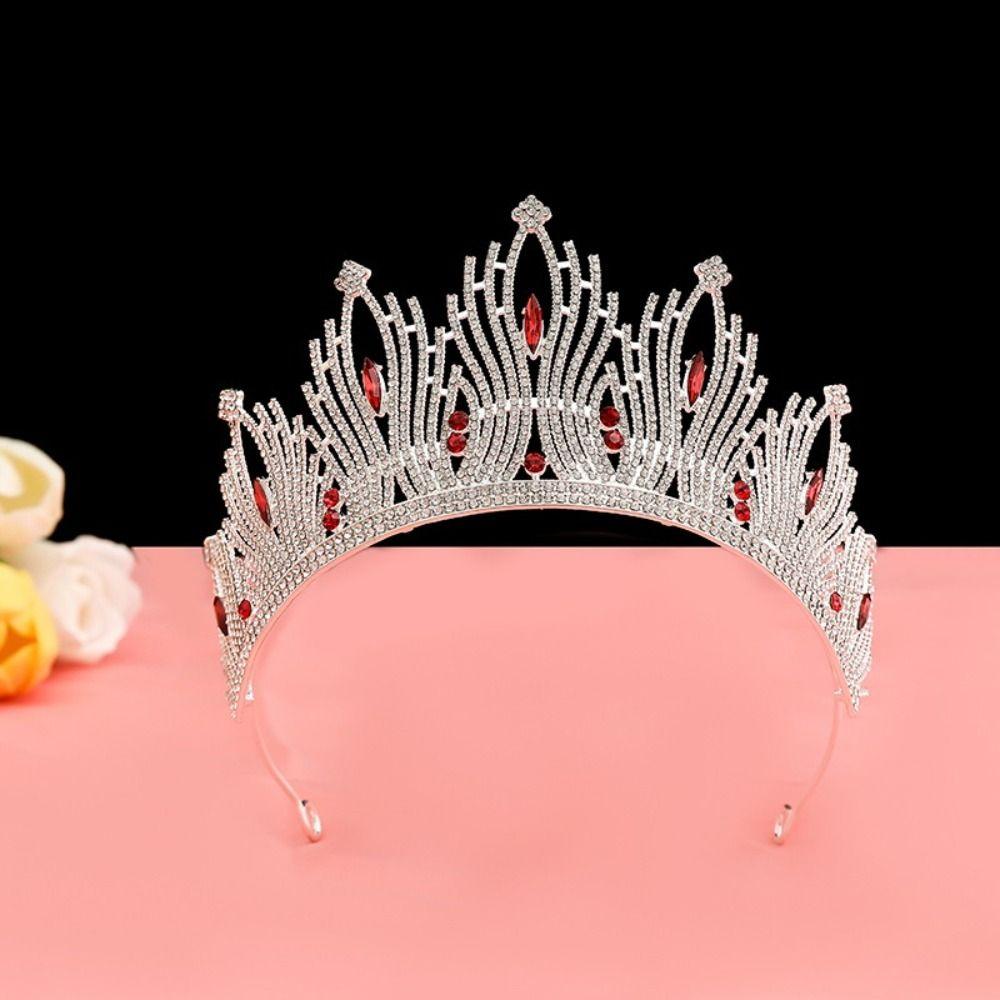 Elegant Wedding Tiara Luxury Bridal Headdress Wedding Headpiece Crystal Crown Wedding Ceremony