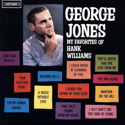 Disque vinyle GEORGE JONES Mes Favoris de Hank Williams 3613861 Stetson 1990 UK CountryFolk Occasion